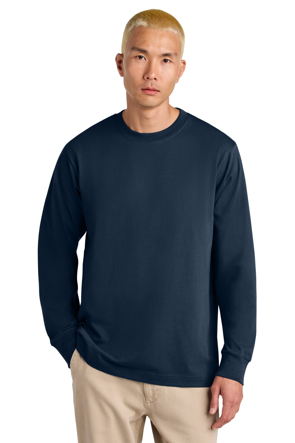Custom French Navy Freestyler Long Sleeve Tee SXU023, personalized by SanCanDo Swag in Argyle, TX