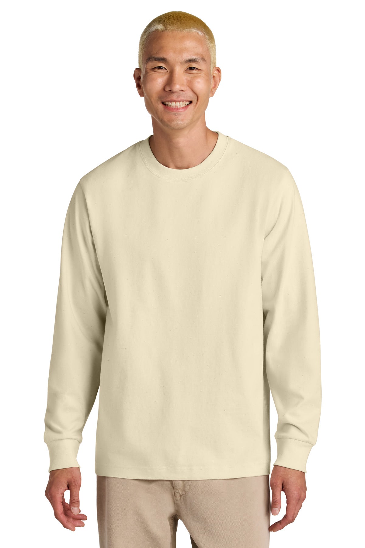 Custom Natural Raw Freestyler Long Sleeve Tee SXU023, personalized by SanCanDo Swag in Argyle, TX