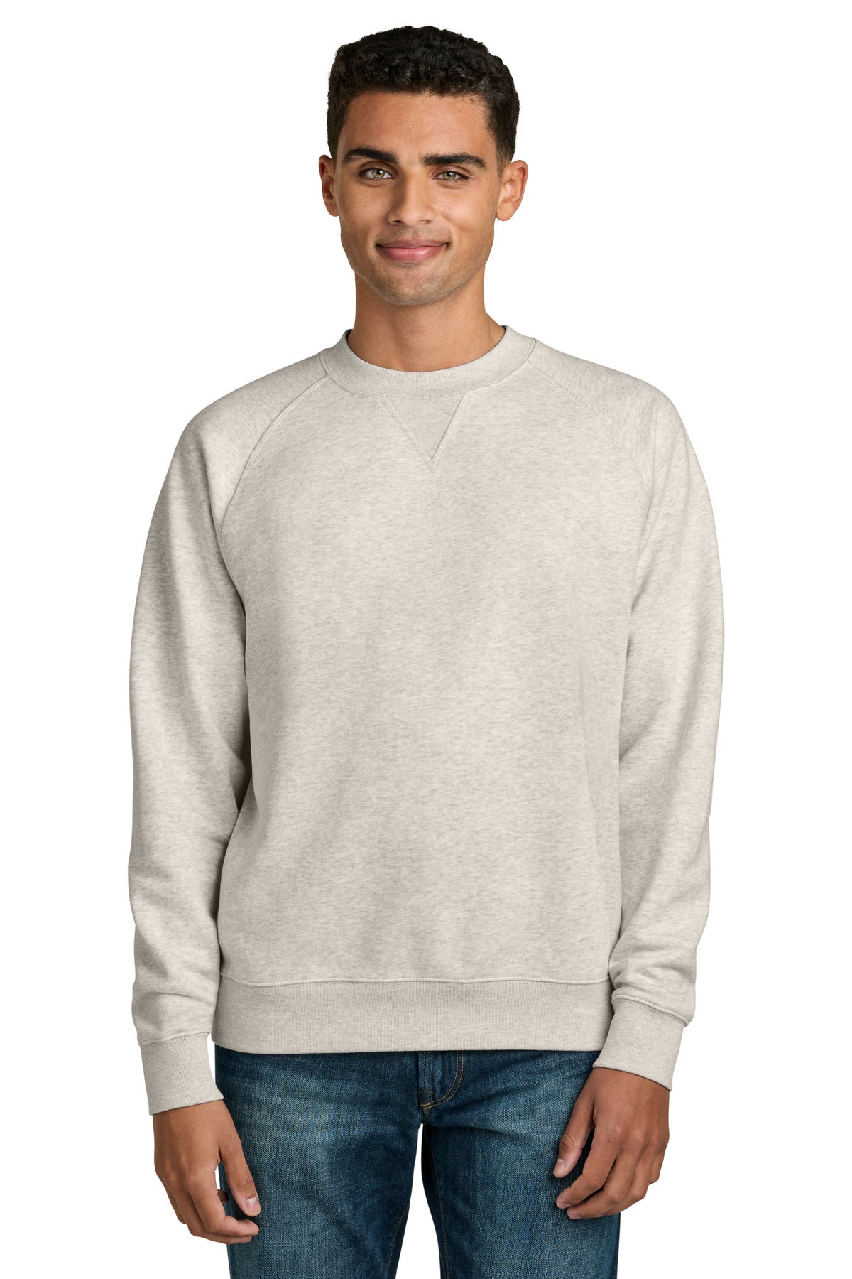 Custom Heather Haze Unisex Knoxer Crewneck SXU026, personalized by SanCanDo Swag in Argyle, TX
