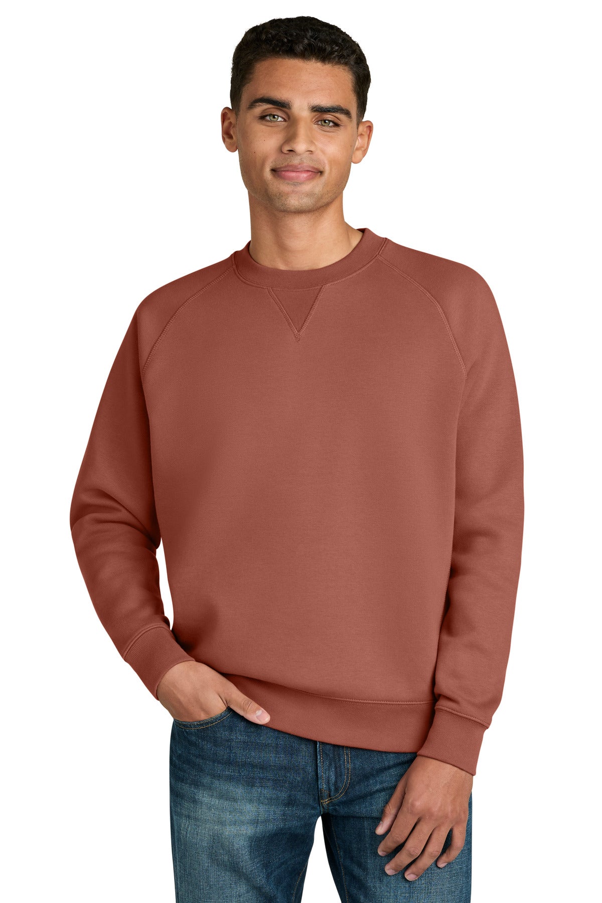 Custom Heritage Brown Unisex Knoxer Crewneck SXU026, personalized by SanCanDo Swag in Argyle, TX