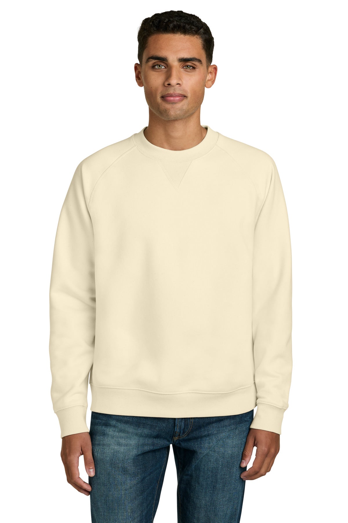 Custom Natural Raw Unisex Knoxer Crewneck SXU026, personalized by SanCanDo Swag in Argyle, TX