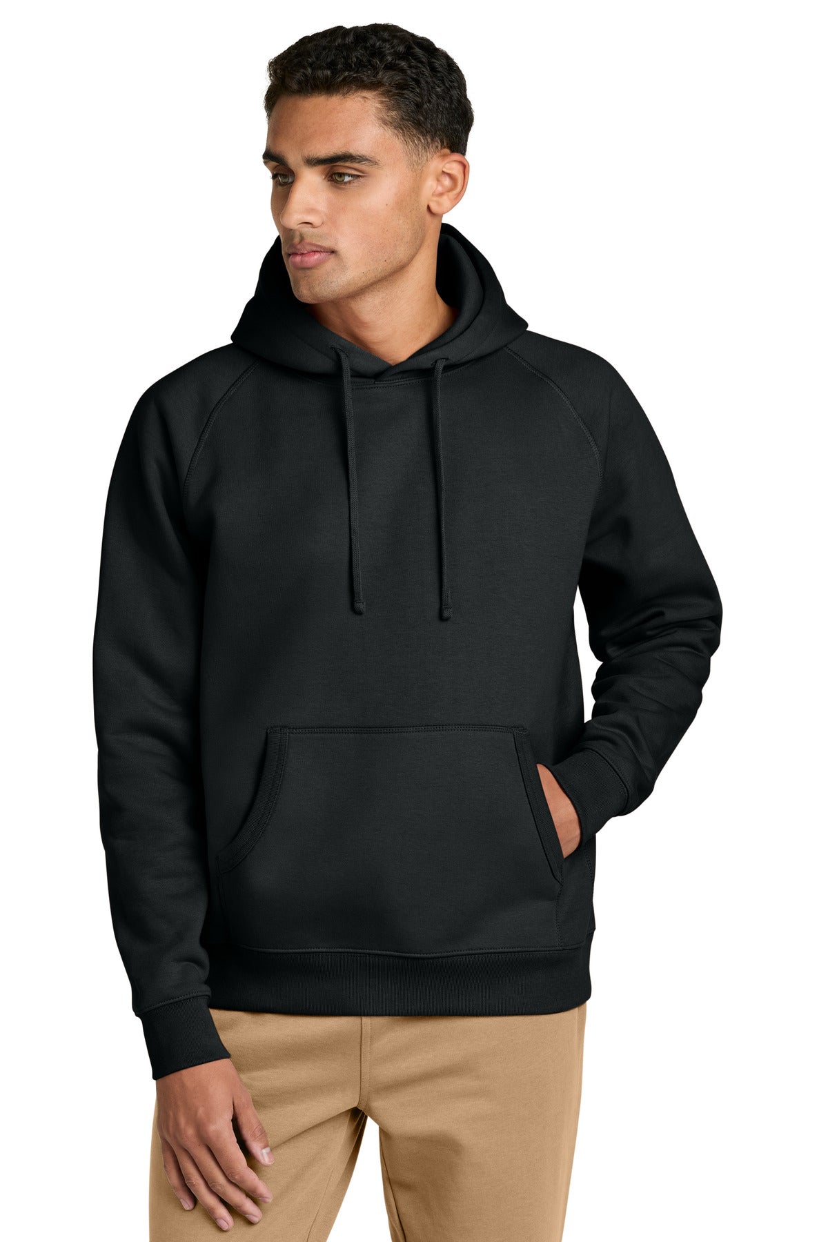 Custom Black Unisex Striker Hoodie SXU027, personalized by SanCanDo Swag in Argyle, TX