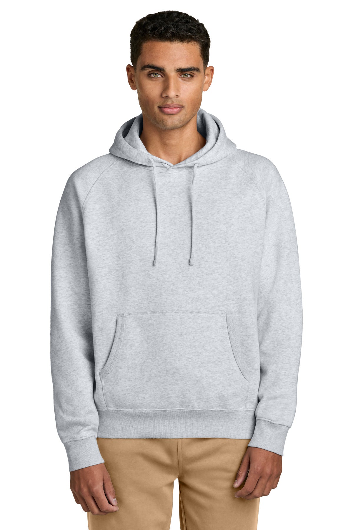 Custom Cool Heather Grey Unisex Striker Hoodie SXU027, personalized by SanCanDo Swag in Argyle, TX