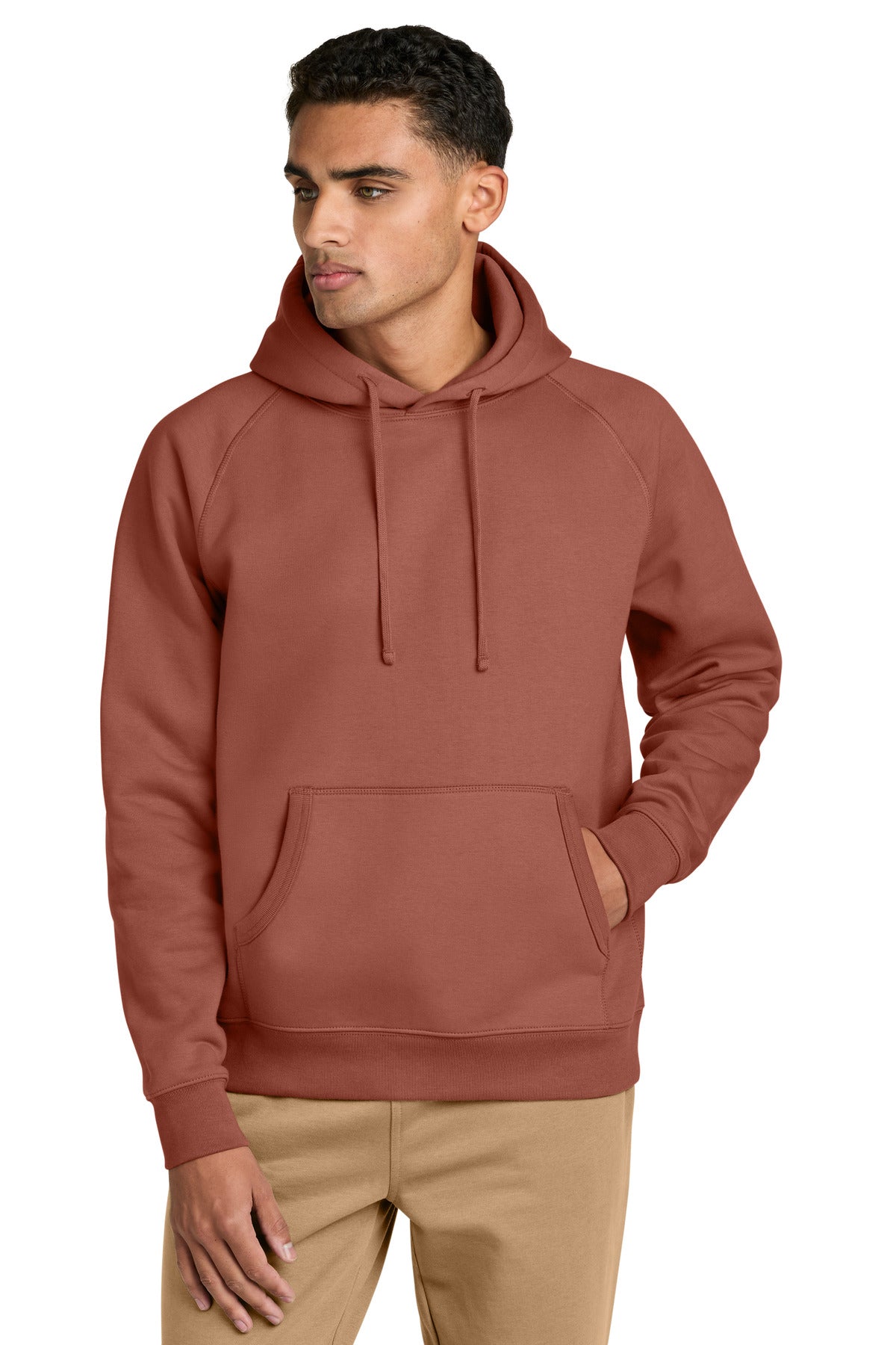 Custom Heritage Brown Unisex Striker Hoodie SXU027, personalized by SanCanDo Swag in Argyle, TX