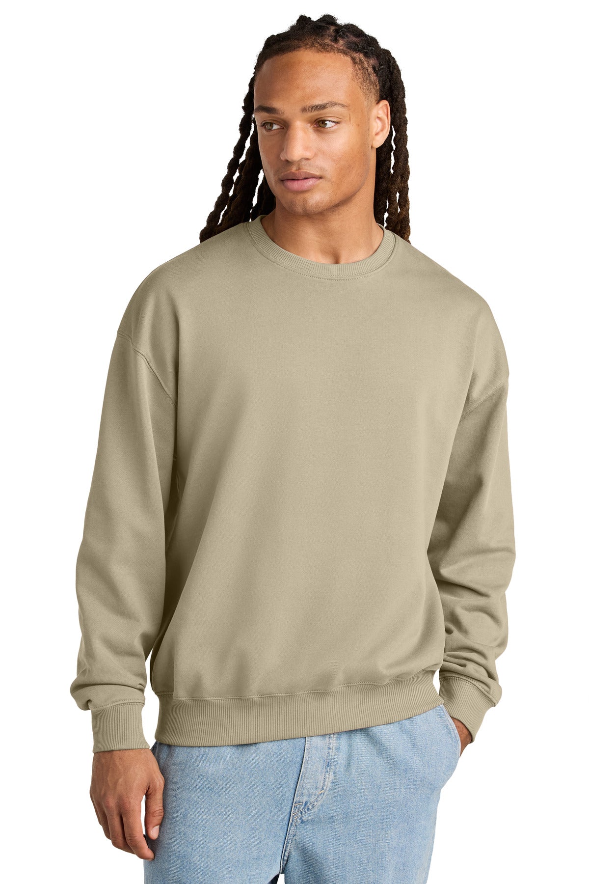 Custom Desert Dust Unisex Ledger Dry Crewneck SXU029, personalized by SanCanDo Swag in Argyle, TX