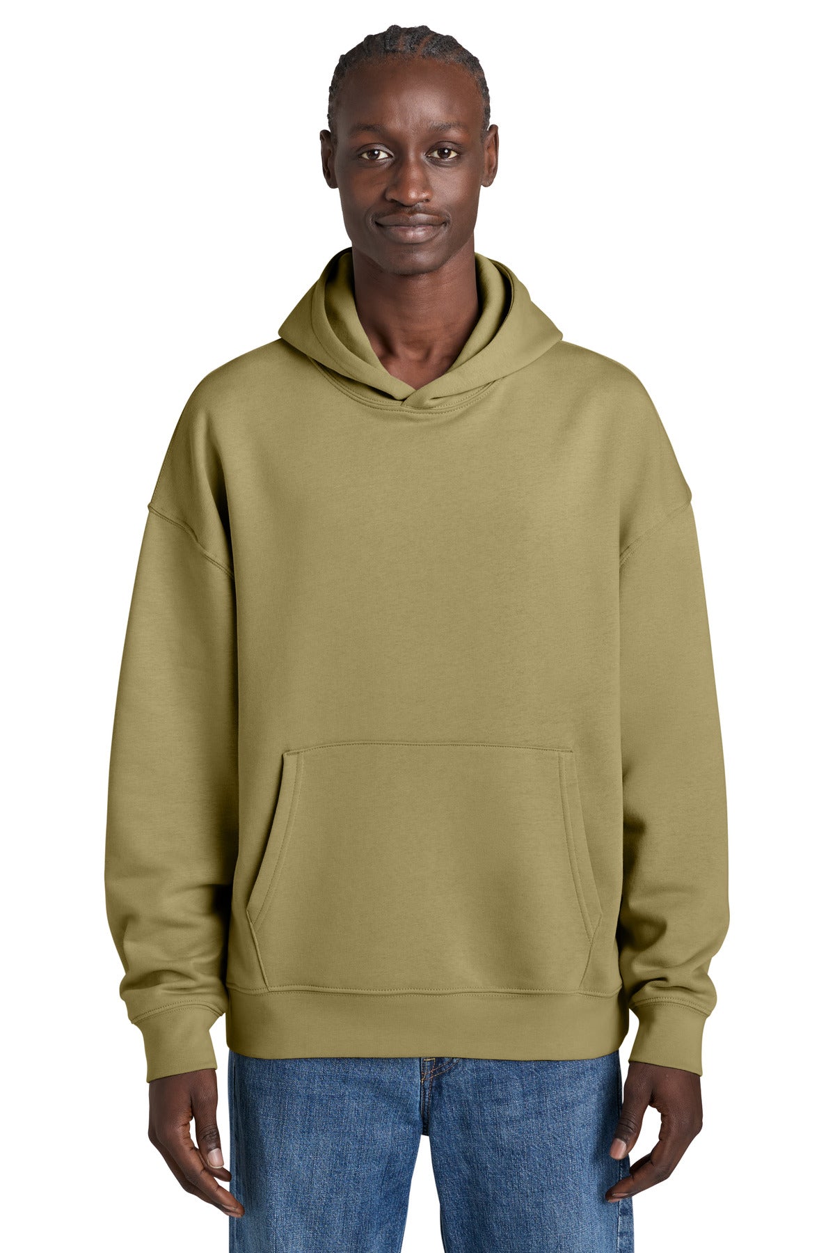 Custom Faded Olive Unisex Chaser Hoodie SXU038, personalized by SanCanDo Swag in Argyle, TX
