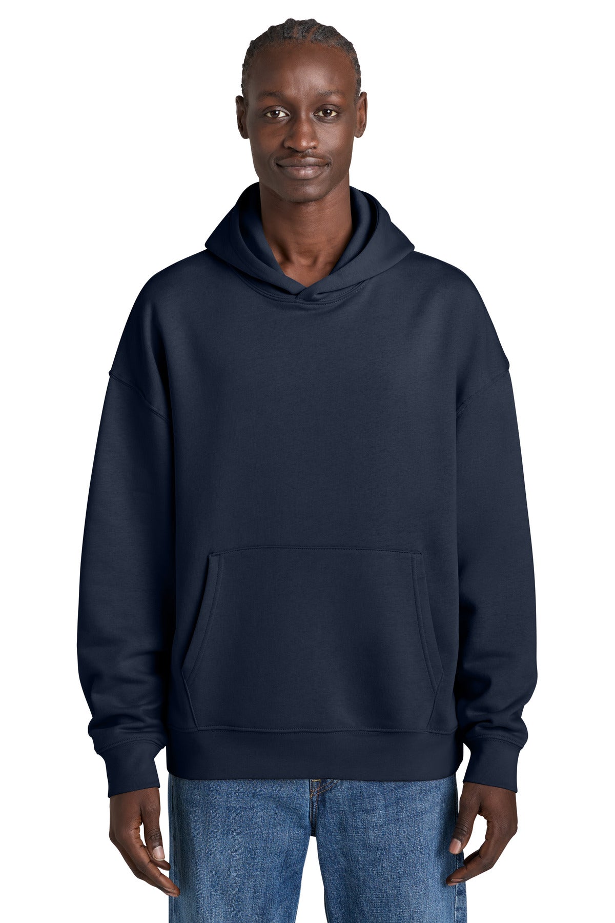 Custom French Navy Unisex Chaser Hoodie SXU038, personalized by SanCanDo Swag in Argyle, TX