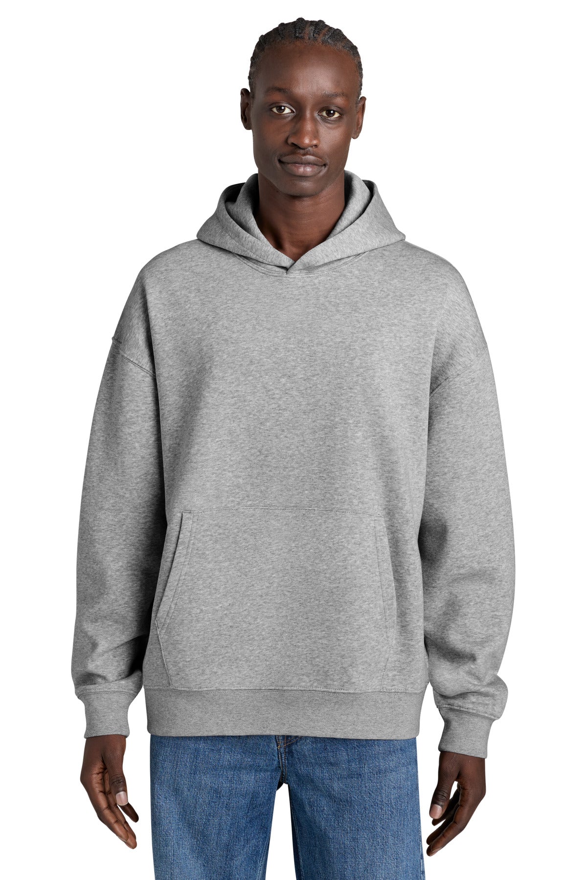 Custom Heather Grey Unisex Chaser Hoodie SXU038, personalized by SanCanDo Swag in Argyle, TX