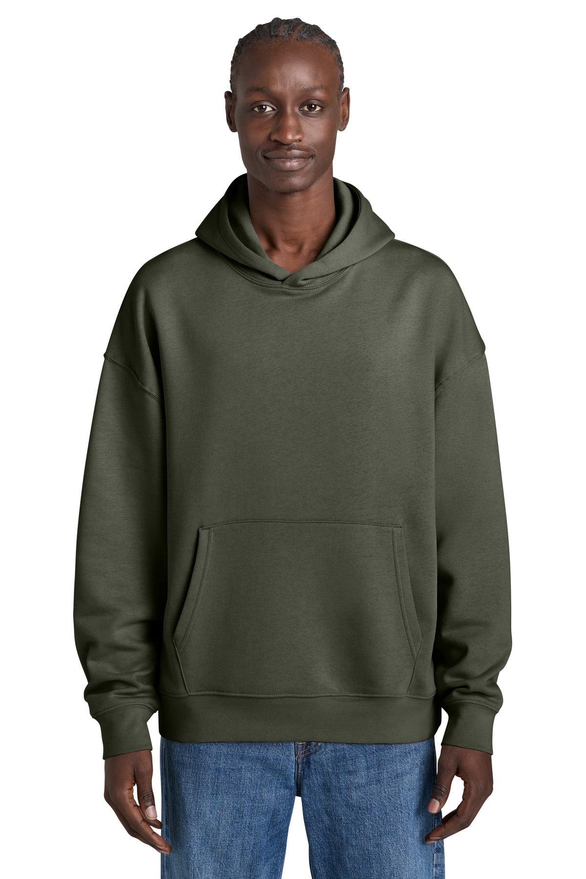Custom Khaki Green Unisex Chaser Hoodie SXU038, personalized by SanCanDo Swag in Argyle, TX