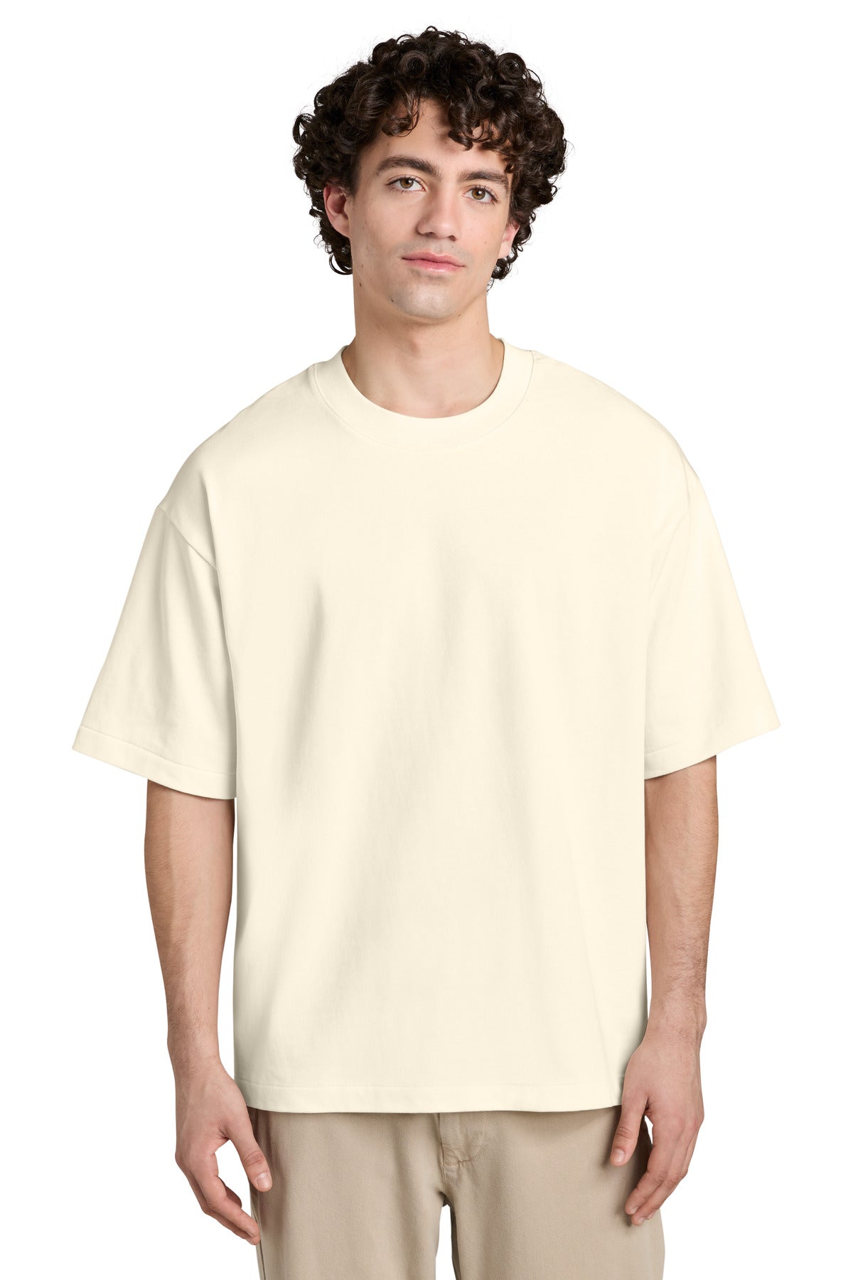 Custom Cream Unisex Asher Tee SXU039, personalized by SanCanDo Swag in Argyle, TX