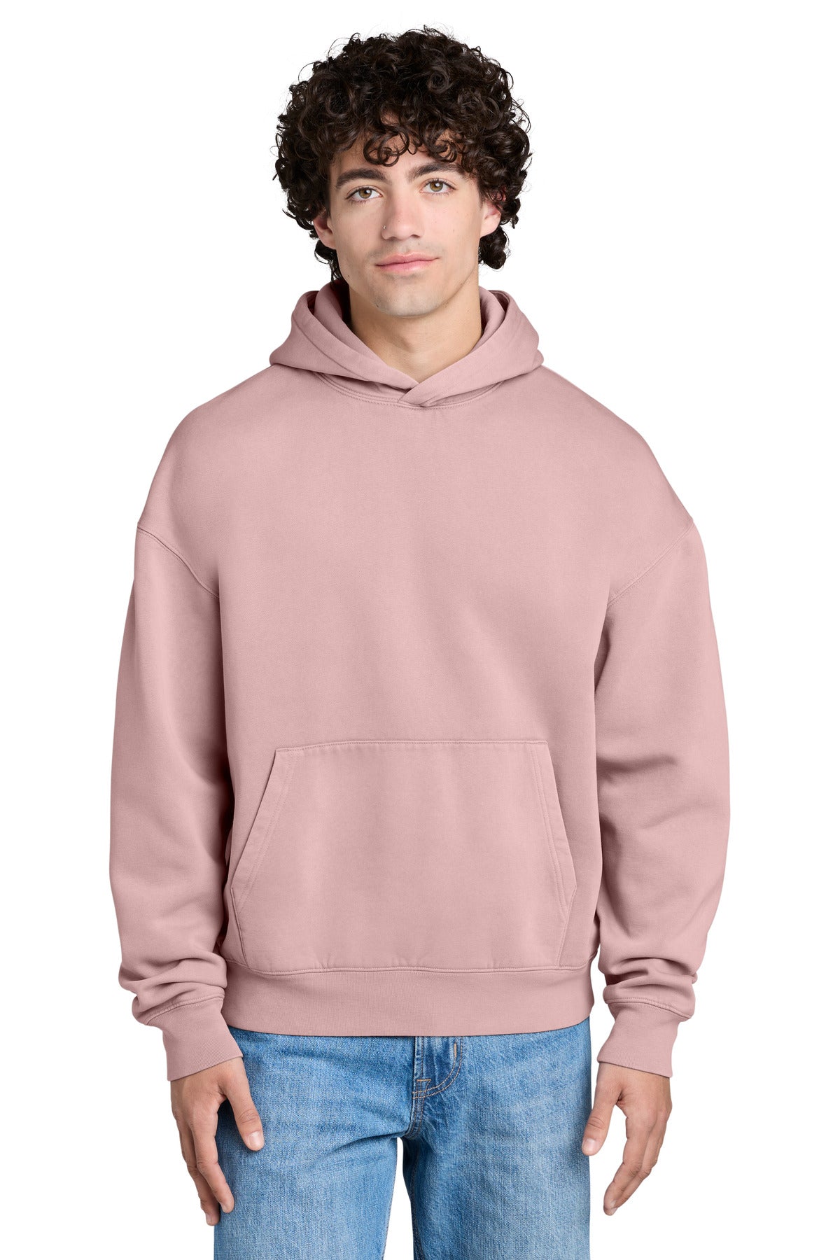 Custom G. Dyed Blush Unisex Chaser Vintage Hoodie SXU042, personalized by SanCanDo Swag in Argyle, TX