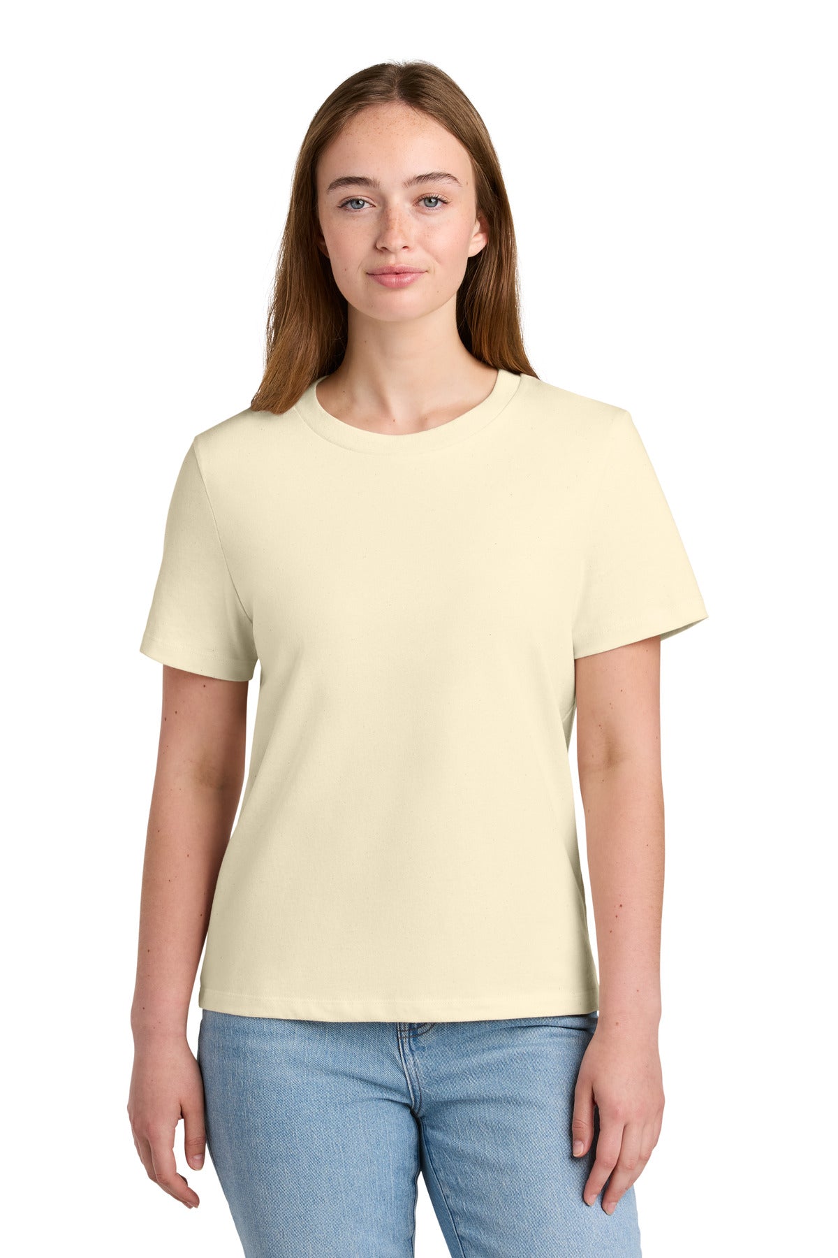 Custom Natural Raw Women's Stella Muser Tee SXW002, personalized by SanCanDo Swag in Argyle, TX