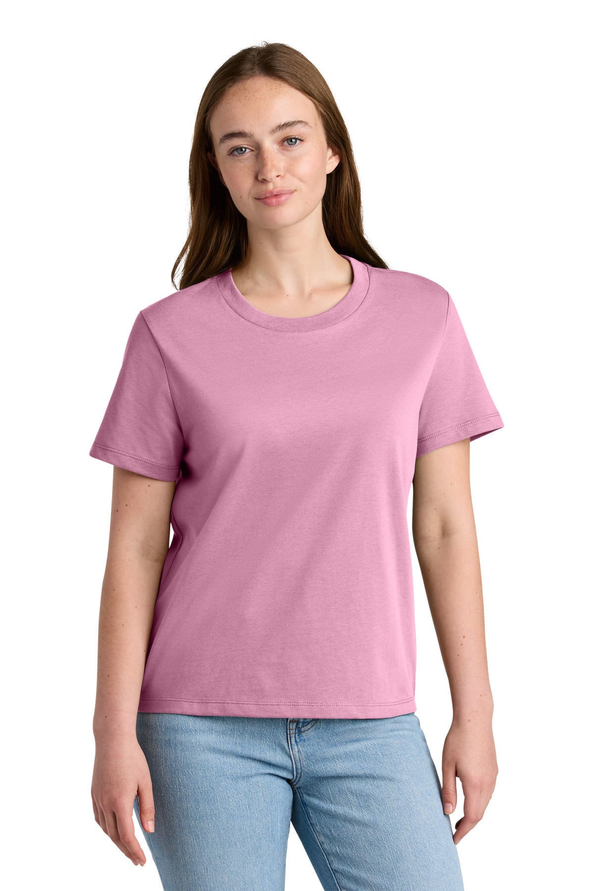 Custom Bubble Pink Women's Stella Muser Tee SXW002, personalized by SanCanDo Swag in Argyle, TX