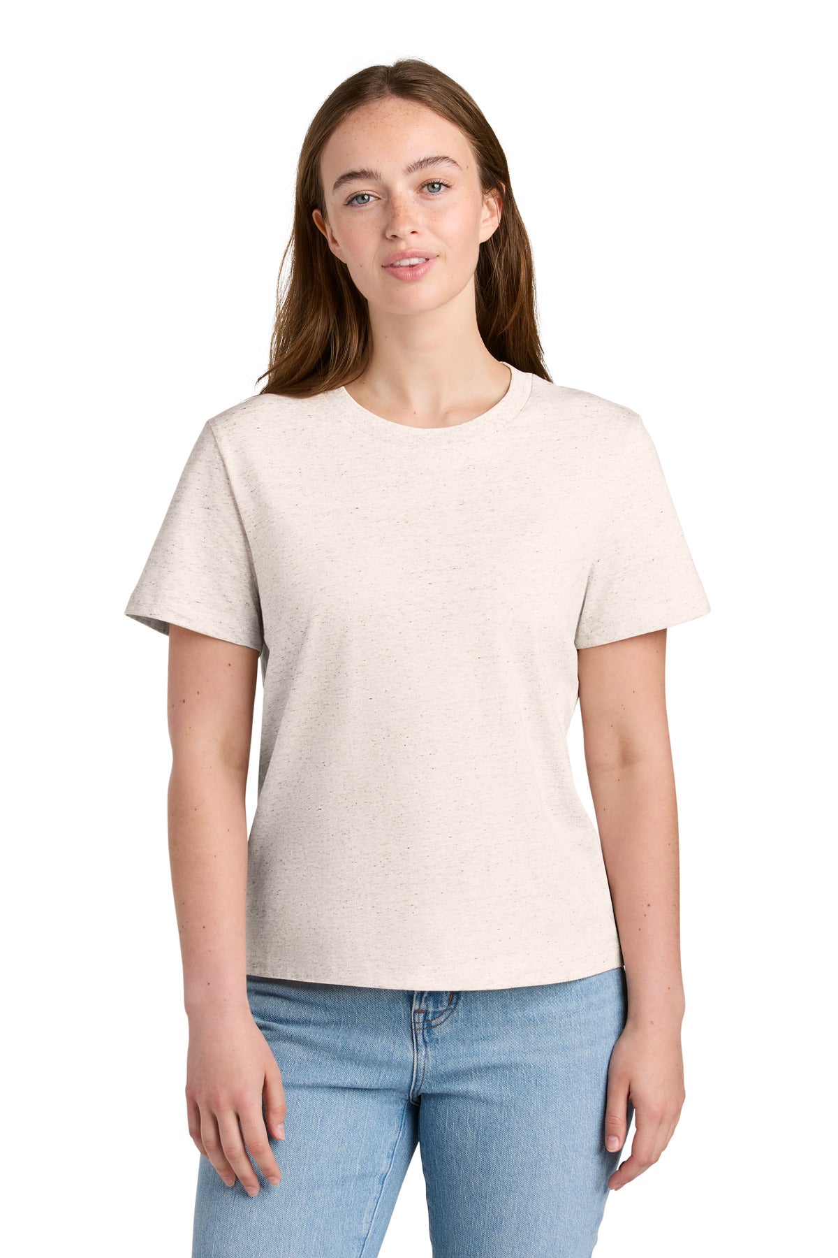 Custom Eco Heather Women's Stella Muser Tee SXW002, personalized by SanCanDo Swag in Argyle, TX