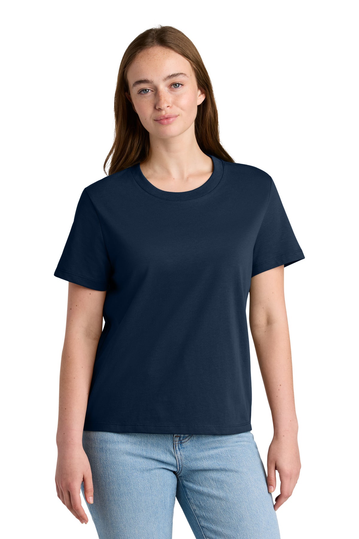 Custom French Navy Women's Stella Muser Tee SXW002, personalized by SanCanDo Swag in Argyle, TX