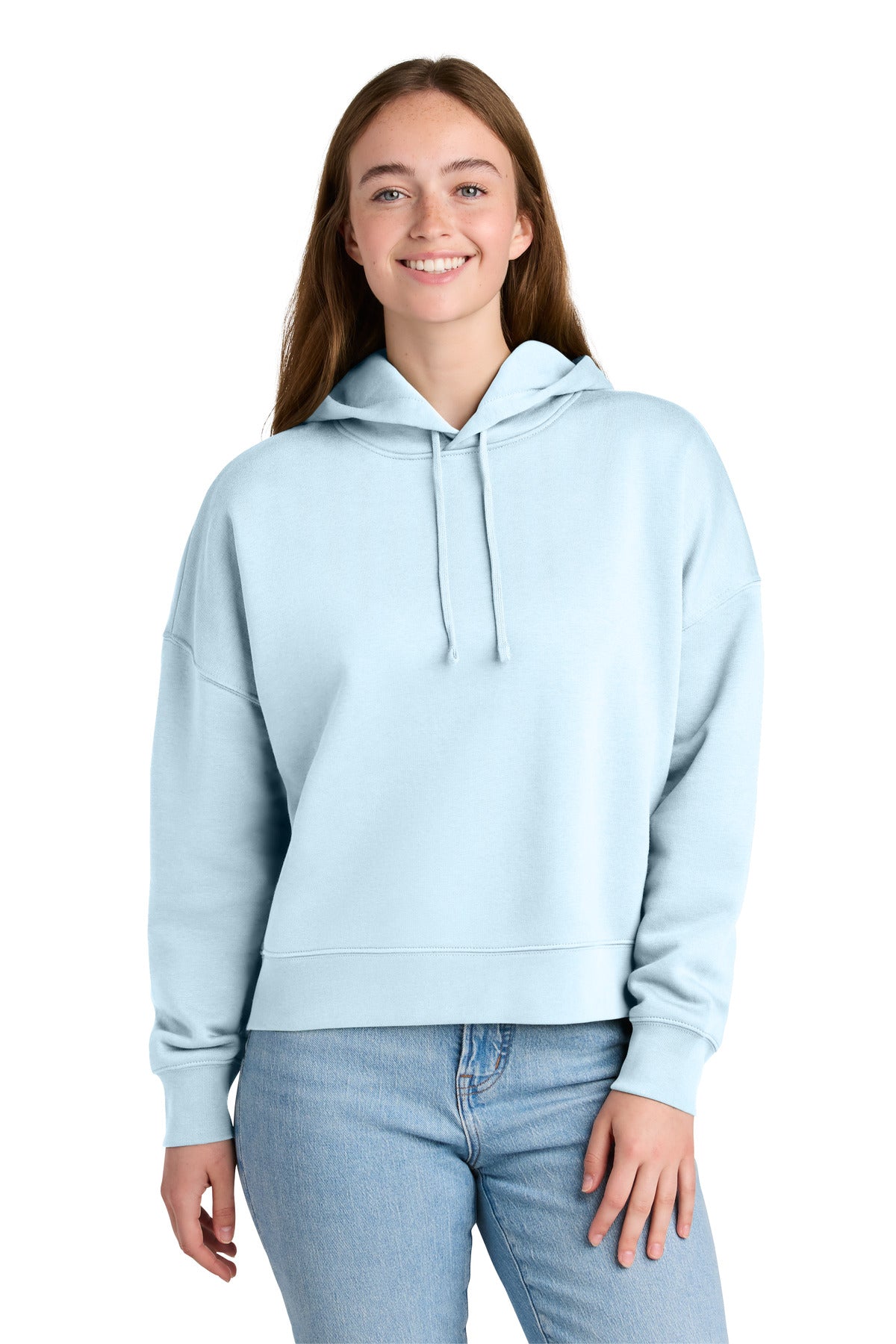 Custom Blue Ice Women's Stella Nora Hoodie SXW035, personalized by SanCanDo Swag in Argyle, TX