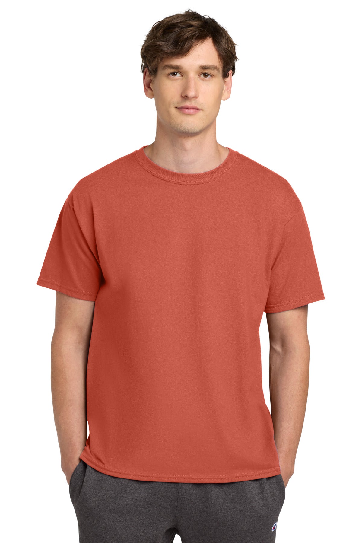 Custom Red River Clay Heritage 6-Oz. Jersey Tee T425, personalized by SanCanDo Swag in Argyle, TX