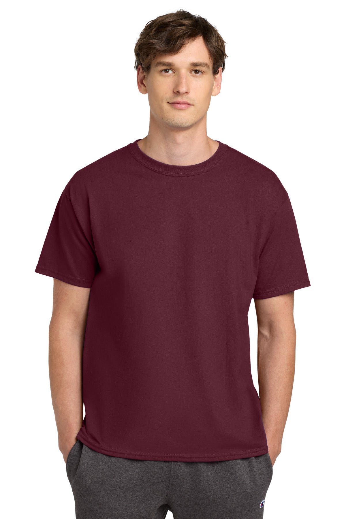 Custom Cardinal Heritage 6-Oz. Jersey Tee T425, personalized by SanCanDo Swag in Argyle, TX