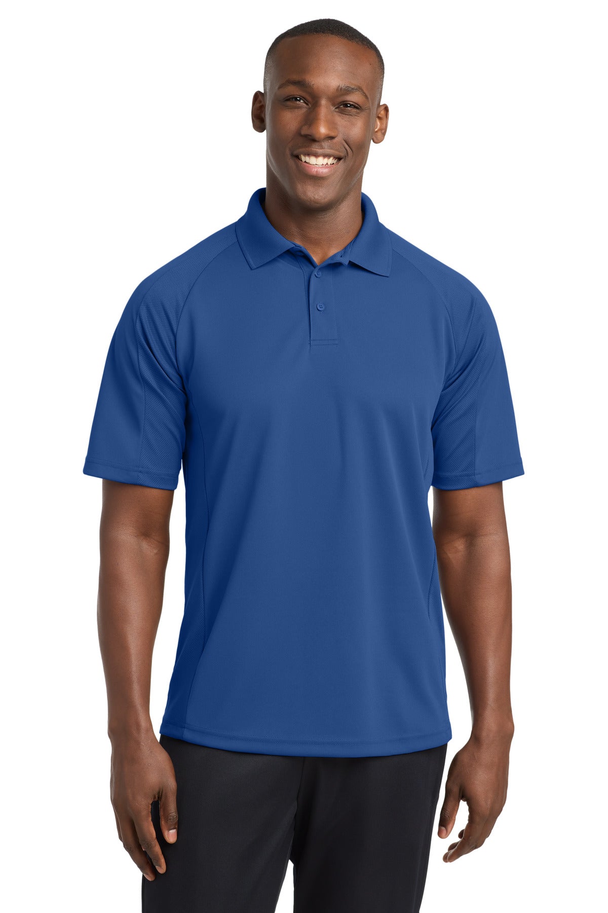 Custom Royal Dri-Mesh Pro Polo T474, personalized by SanCanDo Swag in Argyle, TX