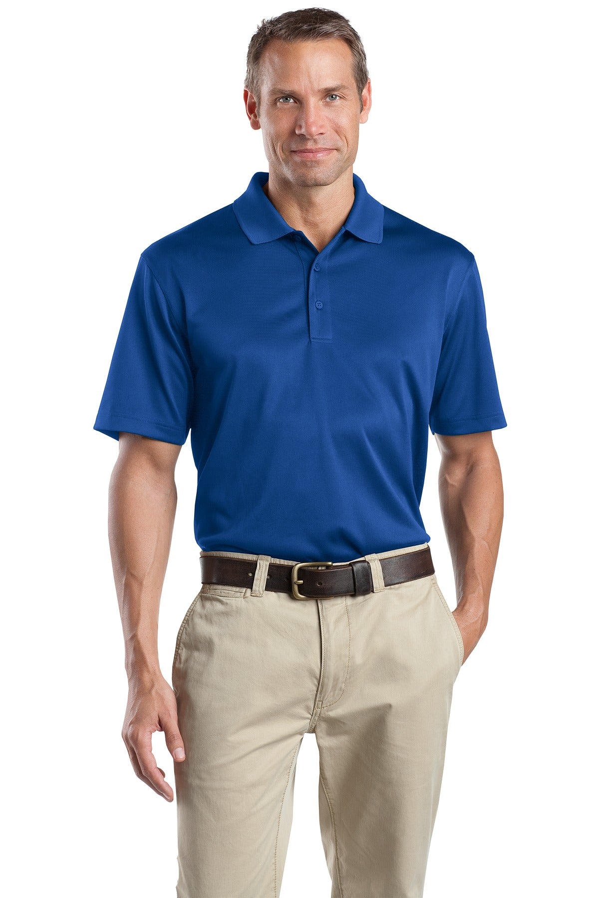 Custom Royal Tall Select Snag-Proof Polo TLCS412, personalized by SanCanDo Swag in Argyle, TX