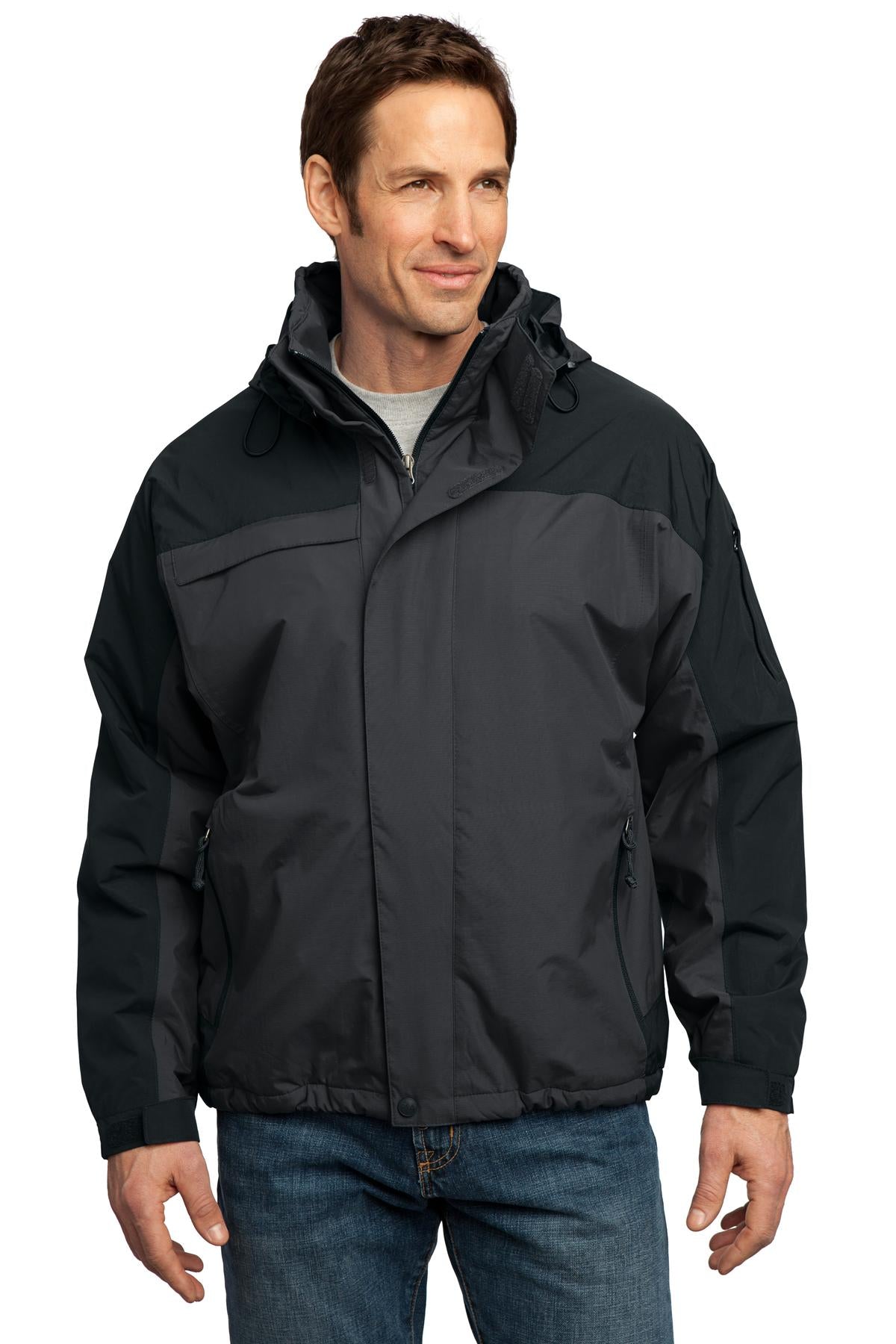 Custom Graphite/ Black Tall Nootka Jacket TLJ792, personalized by SanCanDo Swag in Argyle, TX