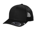Custom Black Cruz Trucker Cap TM1MU423, personalized by SanCanDo Swag in Argyle, TX
