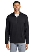 Custom Black Crestview 1/4-Zip TM1MW452, personalized by SanCanDo Swag in Argyle, TX