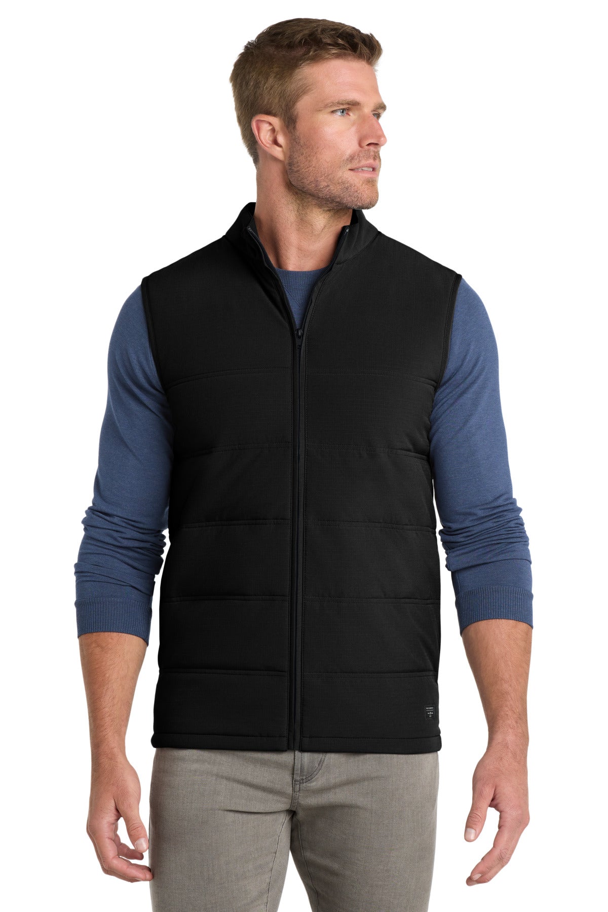 Custom Black Cold Bay Vest TM1MW453, personalized by SanCanDo Swag in Argyle, TX