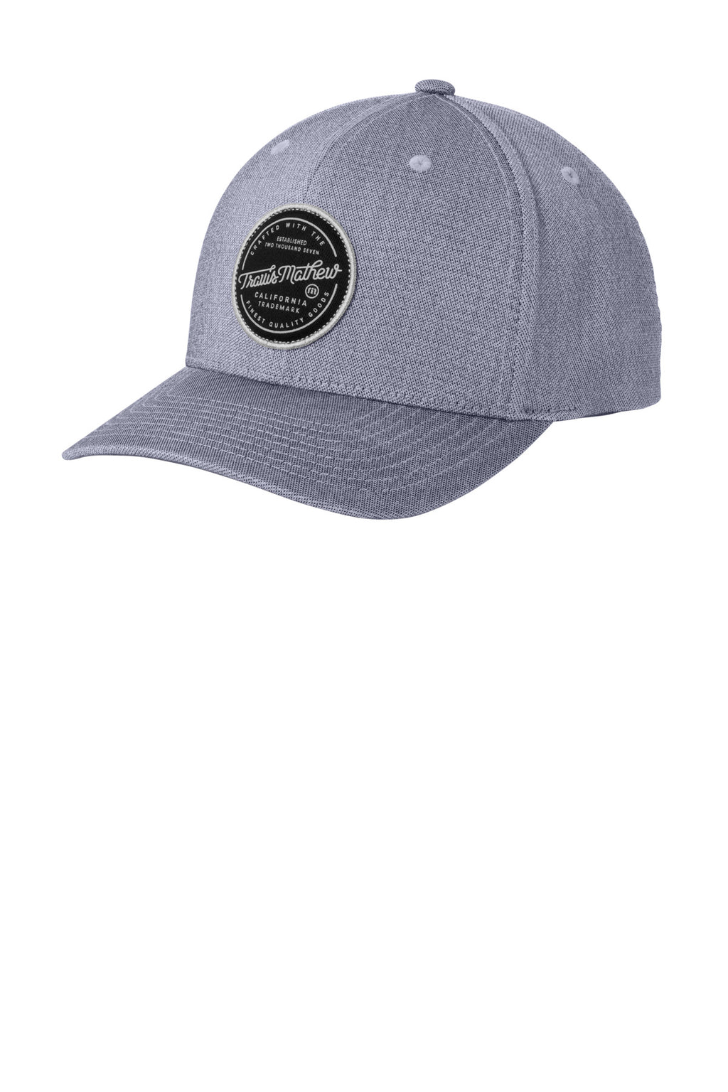Custom Quiet Shade Grey Heather On Ice Patch Cap TM1MZ334, personalized by SanCanDo Swag in Argyle, TX