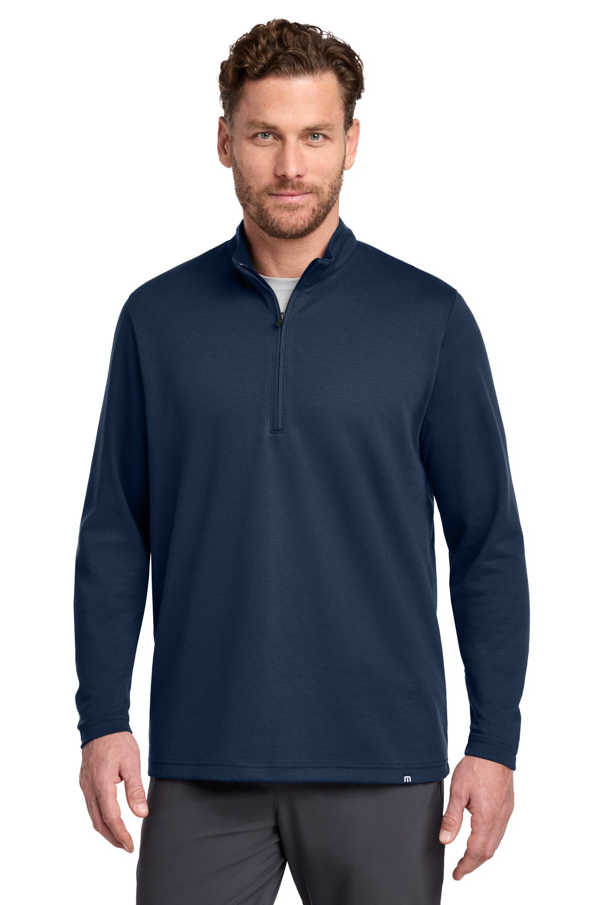 Custom Blue Nights Coveside 1/4-Zip TM1MZ339, personalized by SanCanDo Swag in Argyle, TX