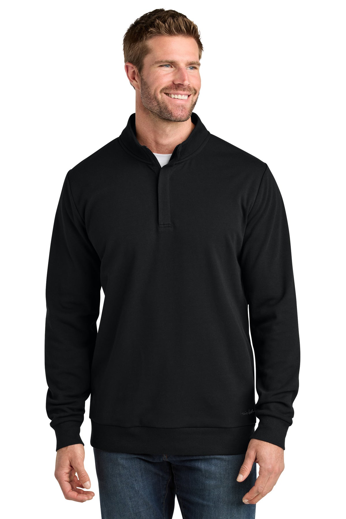 Custom Black Ocean Villa 1/4-Zip TMA41421, personalized by SanCanDo Swag in Argyle, TX