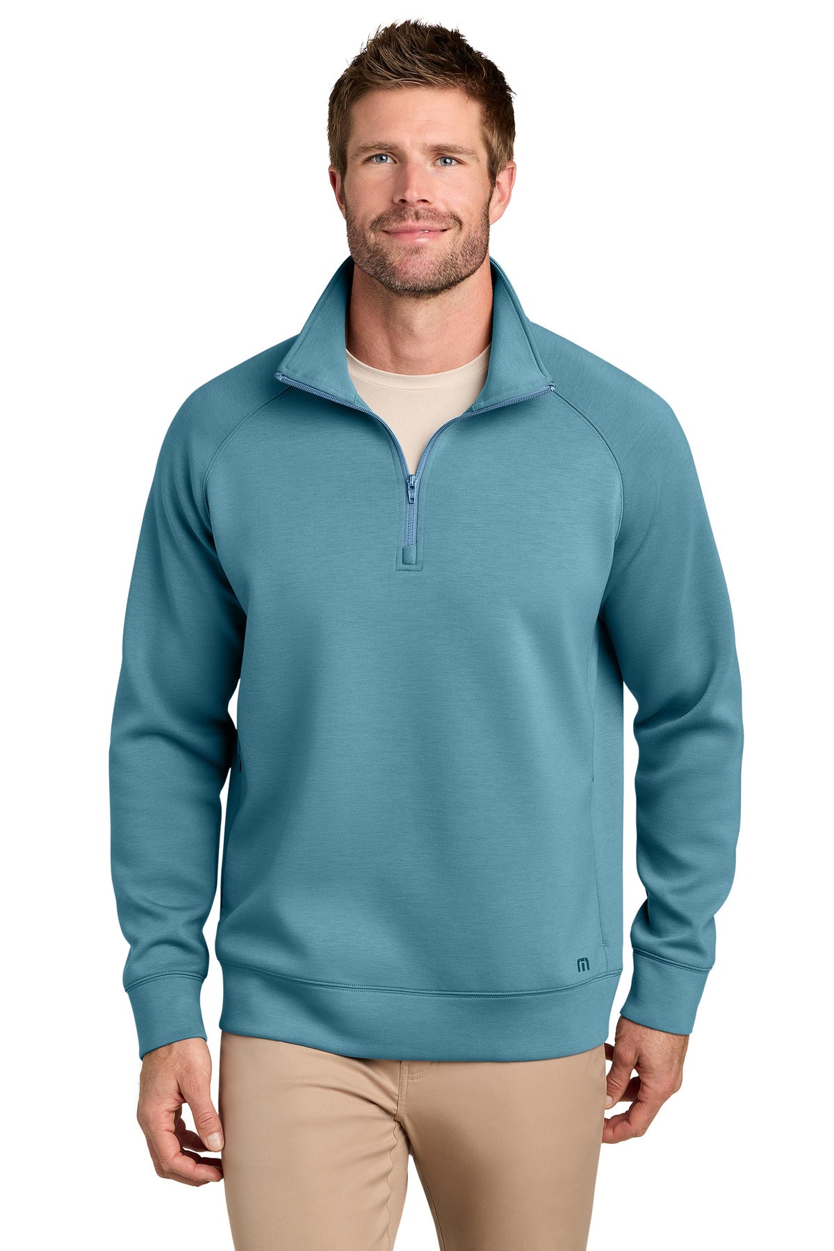 Custom Copen Blue Momentum Shift 1/4-Zip TMA42408, personalized by SanCanDo Swag in Argyle, TX