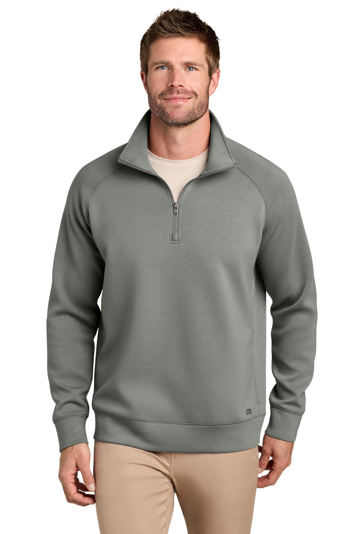 Custom Quiet Shade Grey Momentum Shift 1/4-Zip TMA42408, personalized by SanCanDo Swag in Argyle, TX