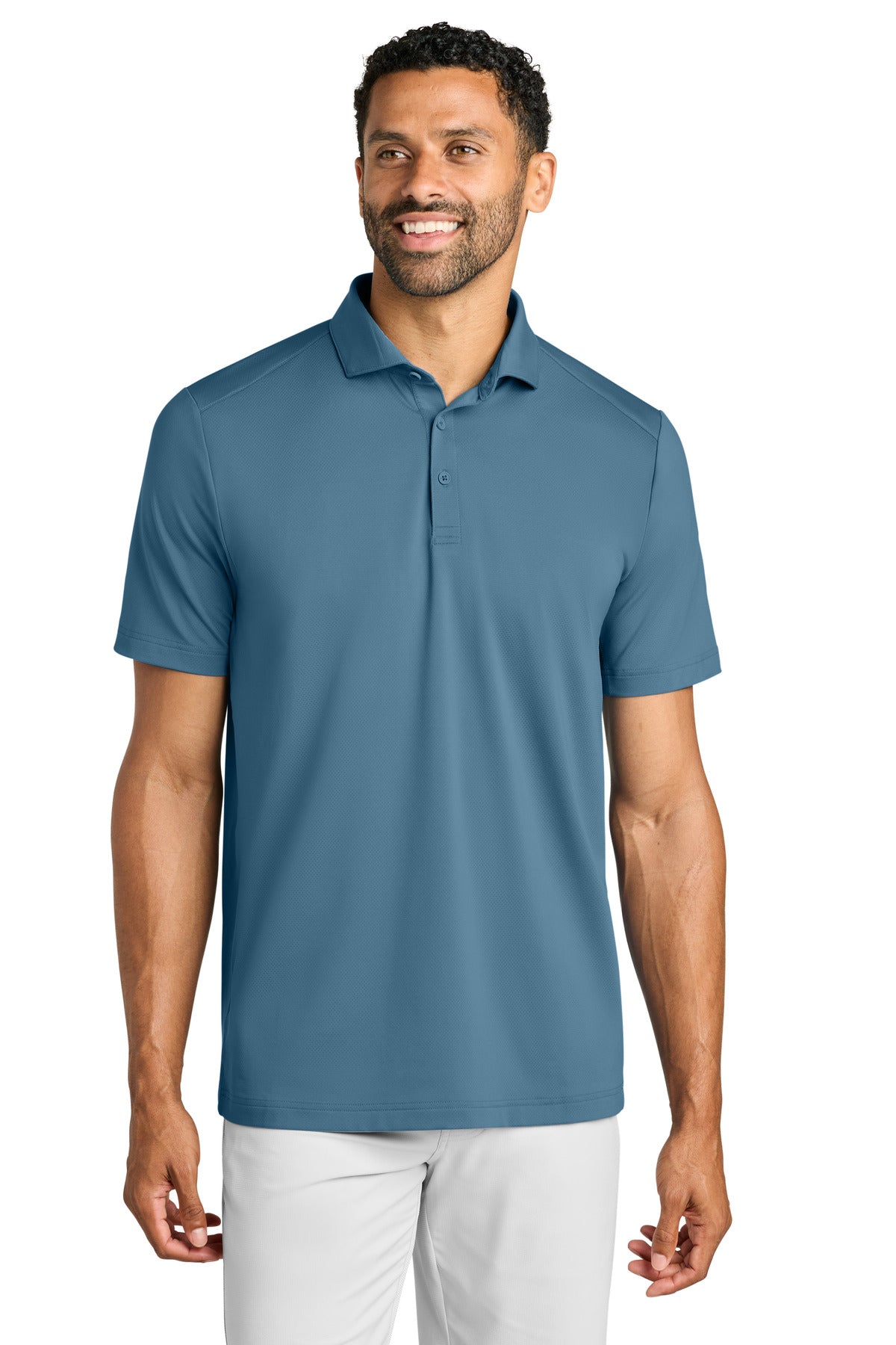 Custom Copen Blue Onward Polo TMA42773, personalized by SanCanDo Swag in Argyle, TX
