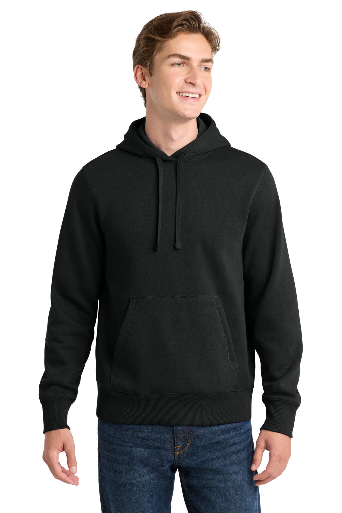 Custom Black Tall Hoodie TST254, personalized by SanCanDo Swag in Argyle, TX