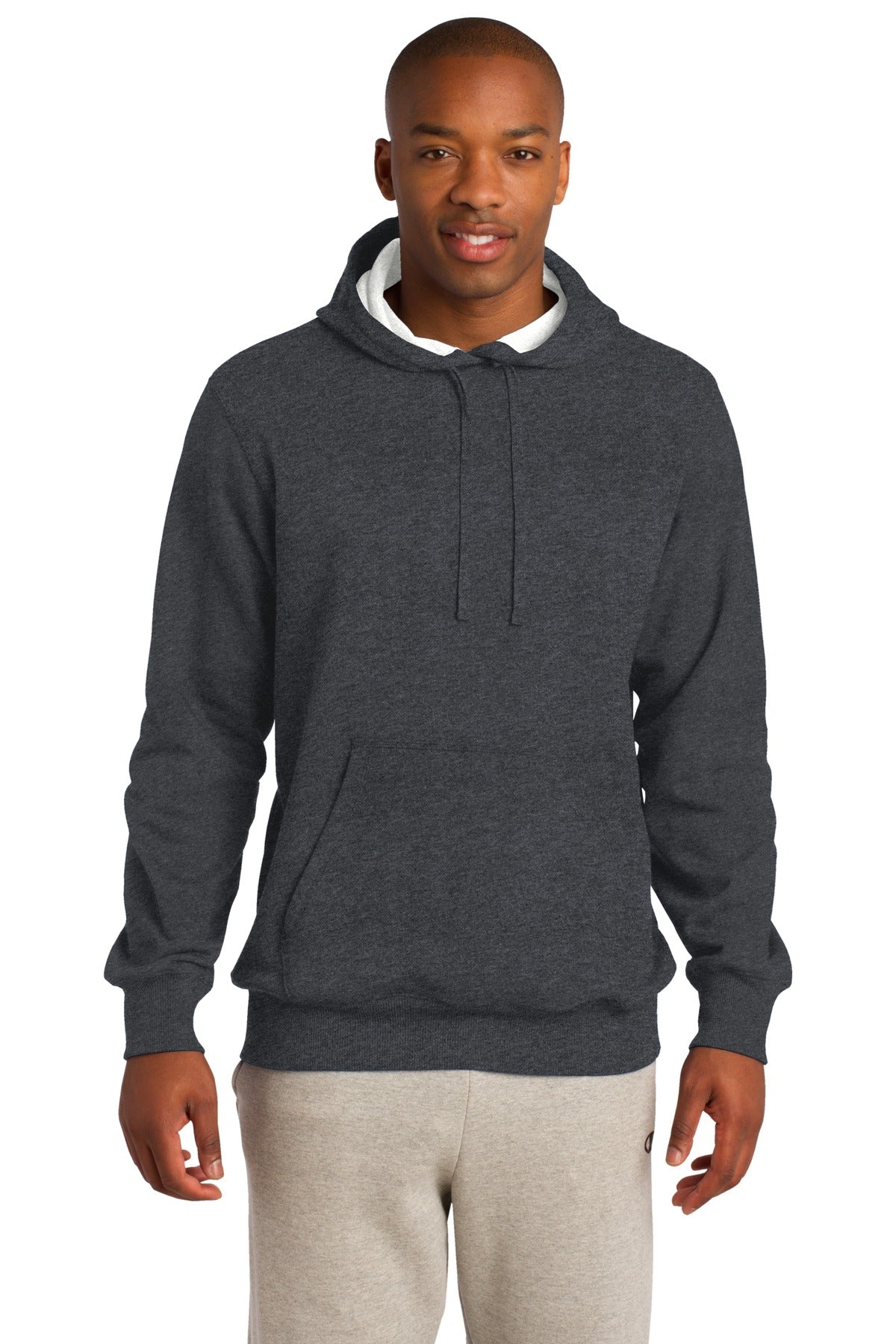 Custom Graphite Heather Tall Hoodie TST254, personalized by SanCanDo Swag in Argyle, TX