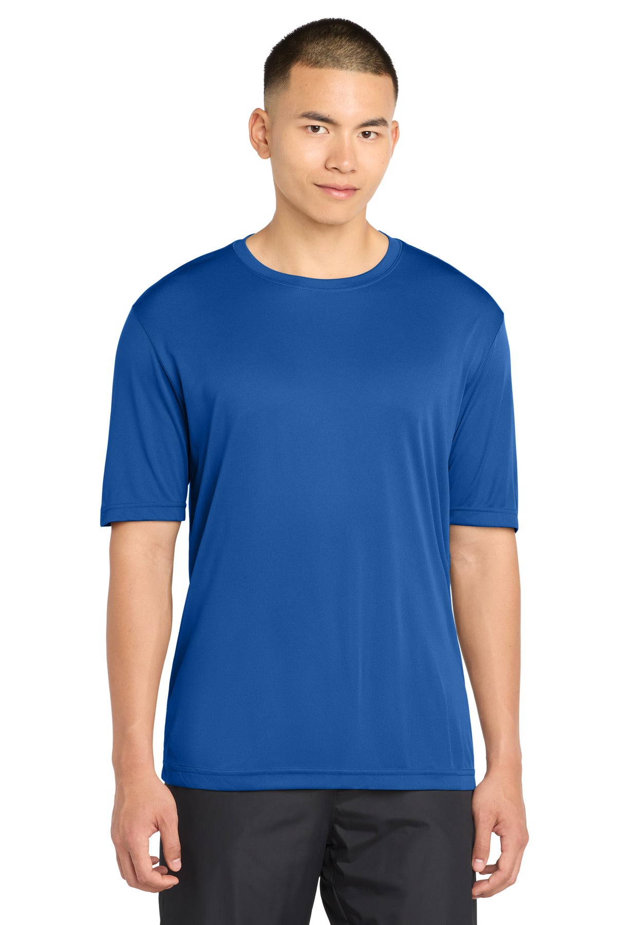 Custom True Royal Tall Competitor Tee TST350, personalized by SanCanDo Swag in Argyle, TX