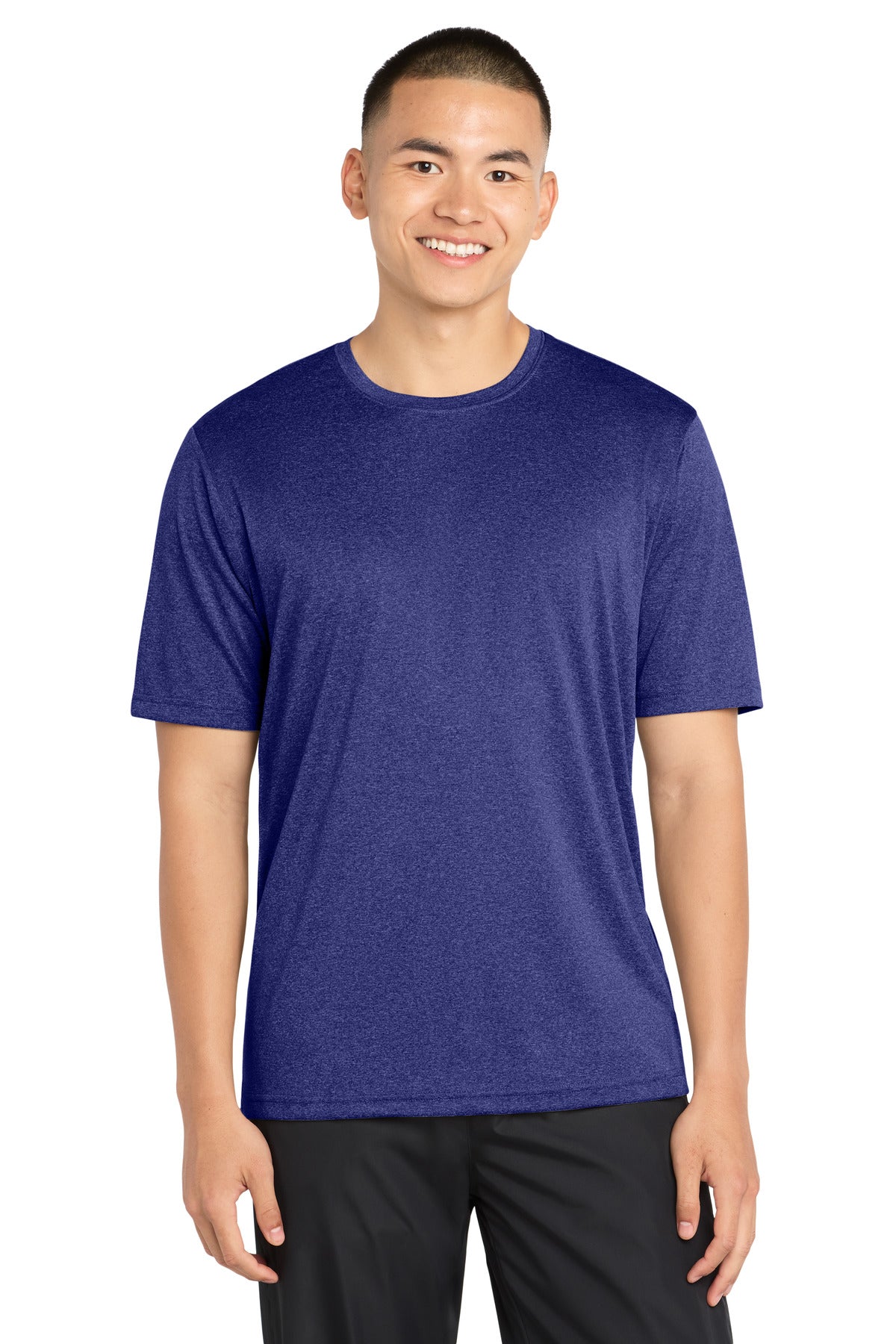 Custom Cobalt Heather Tall Heather Contender Tee TST360, personalized by SanCanDo Swag in Argyle, TX