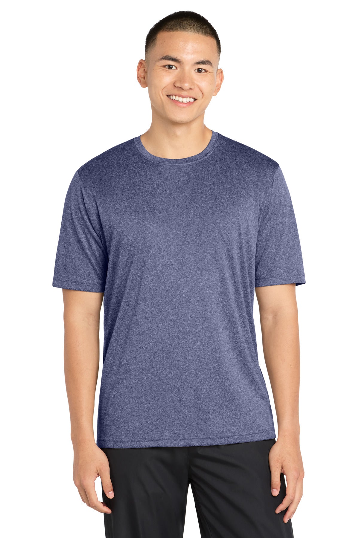 Custom True Navy Heather Tall Heather Contender Tee TST360, personalized by SanCanDo Swag in Argyle, TX
