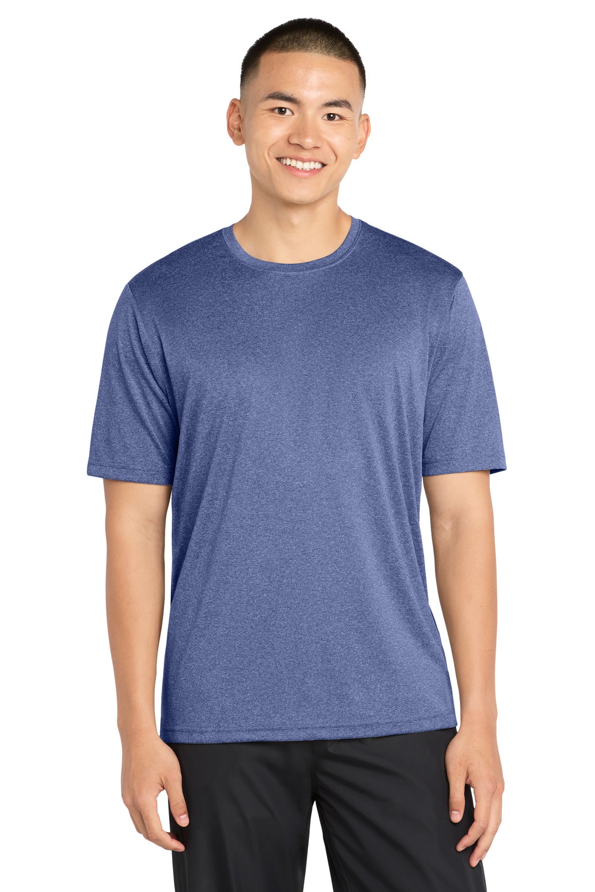 Custom True Royal Heather Tall Heather Contender Tee TST360, personalized by SanCanDo Swag in Argyle, TX