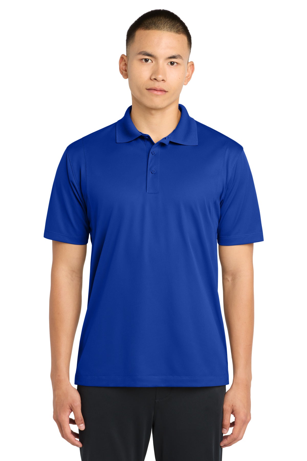 Custom True Royal Tall Micropique Sport-Wick Polo TST650, personalized by SanCanDo Swag in Argyle, TX