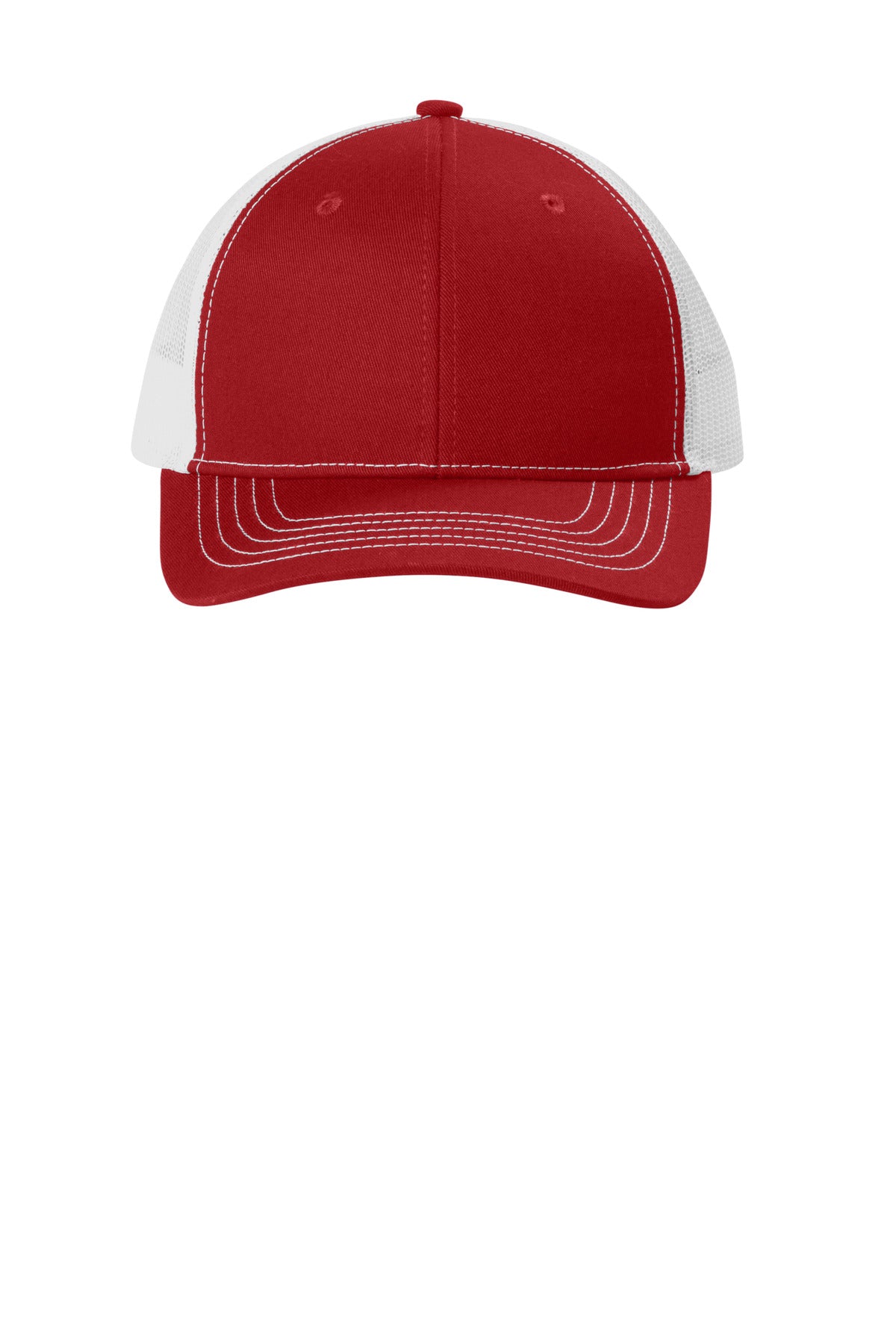Flame Red/ White | Front | hat_front