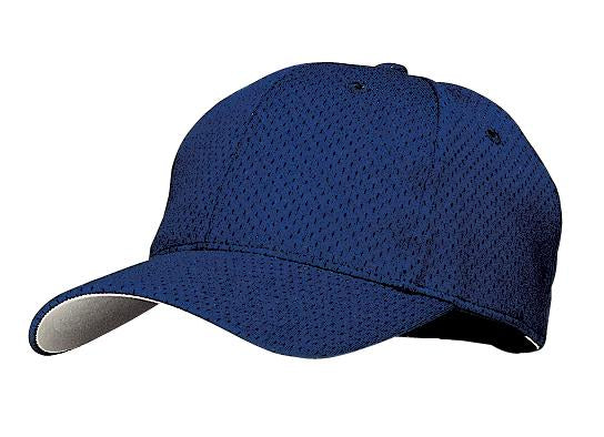 Custom Navy Youth Pro Mesh Cap YC833, personalized by SanCanDo Swag in Argyle, TX