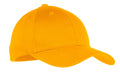 Custom Athletic Gold Youth Six-Panel Twill Cap YCP80, personalized by SanCanDo Swag in Argyle, TX