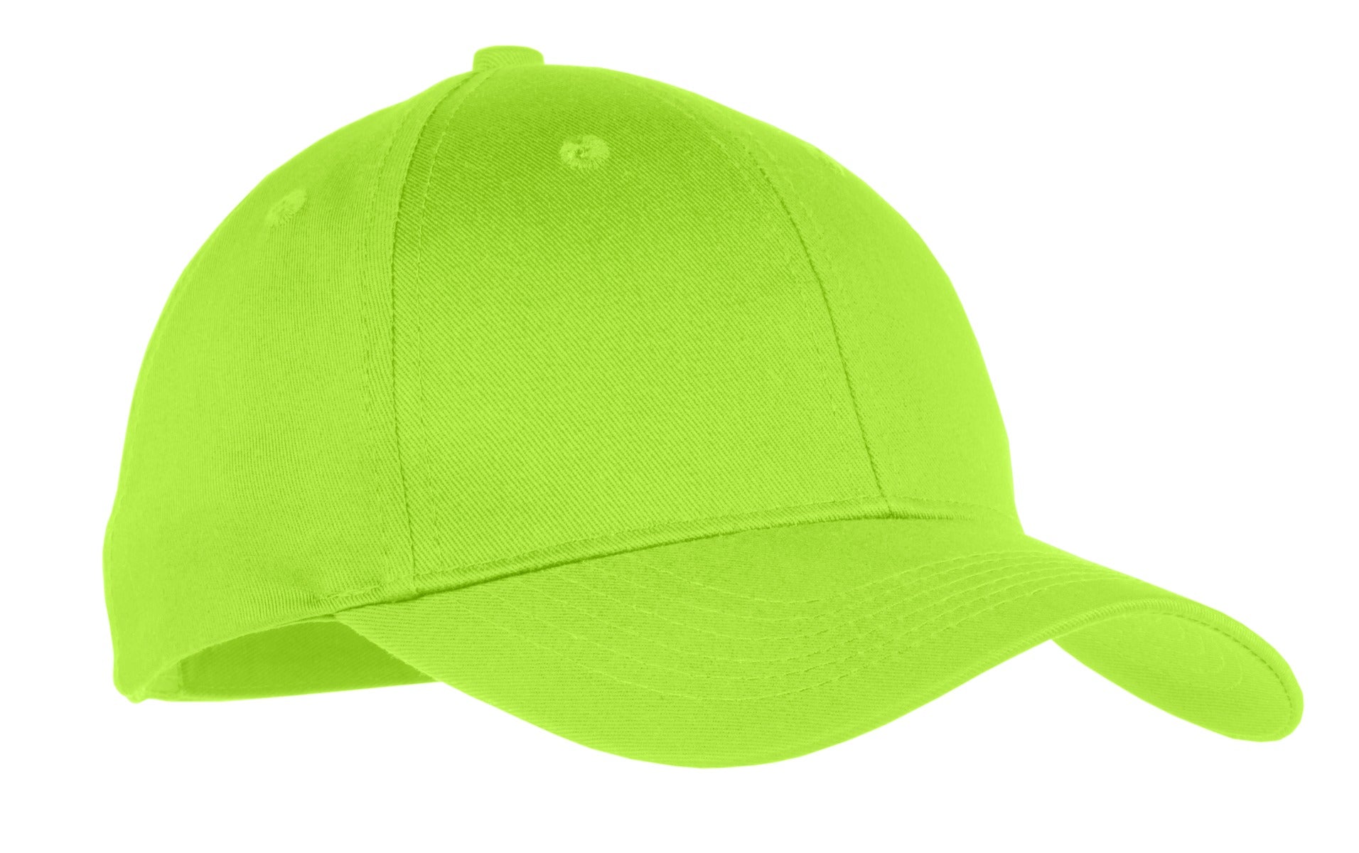 Custom Lime Youth Six-Panel Twill Cap YCP80, personalized by SanCanDo Swag in Argyle, TX
