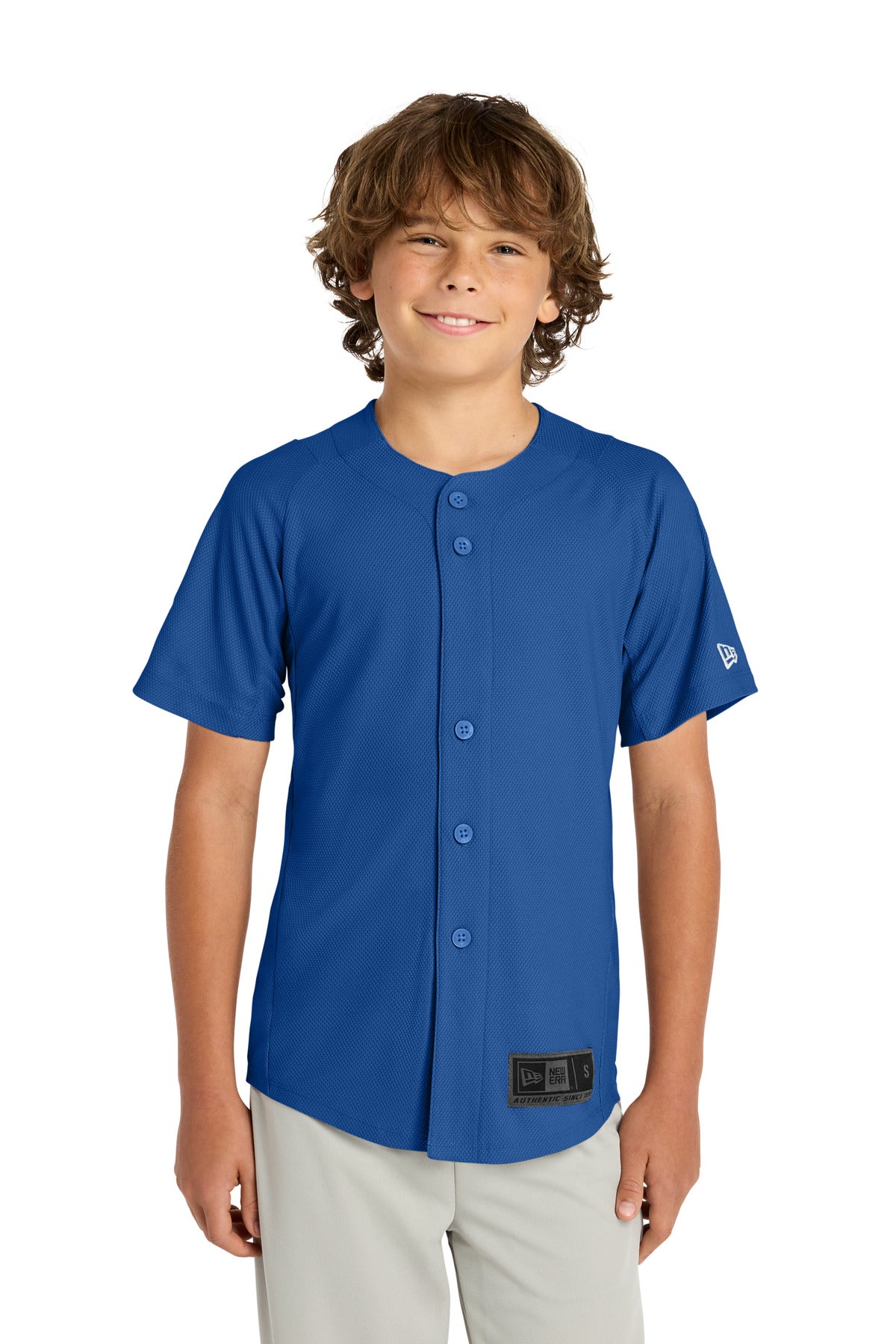 Custom Royal Youth Diamond Era Full-Button Jersey YNEA220, personalized by SanCanDo Swag in Argyle, TX