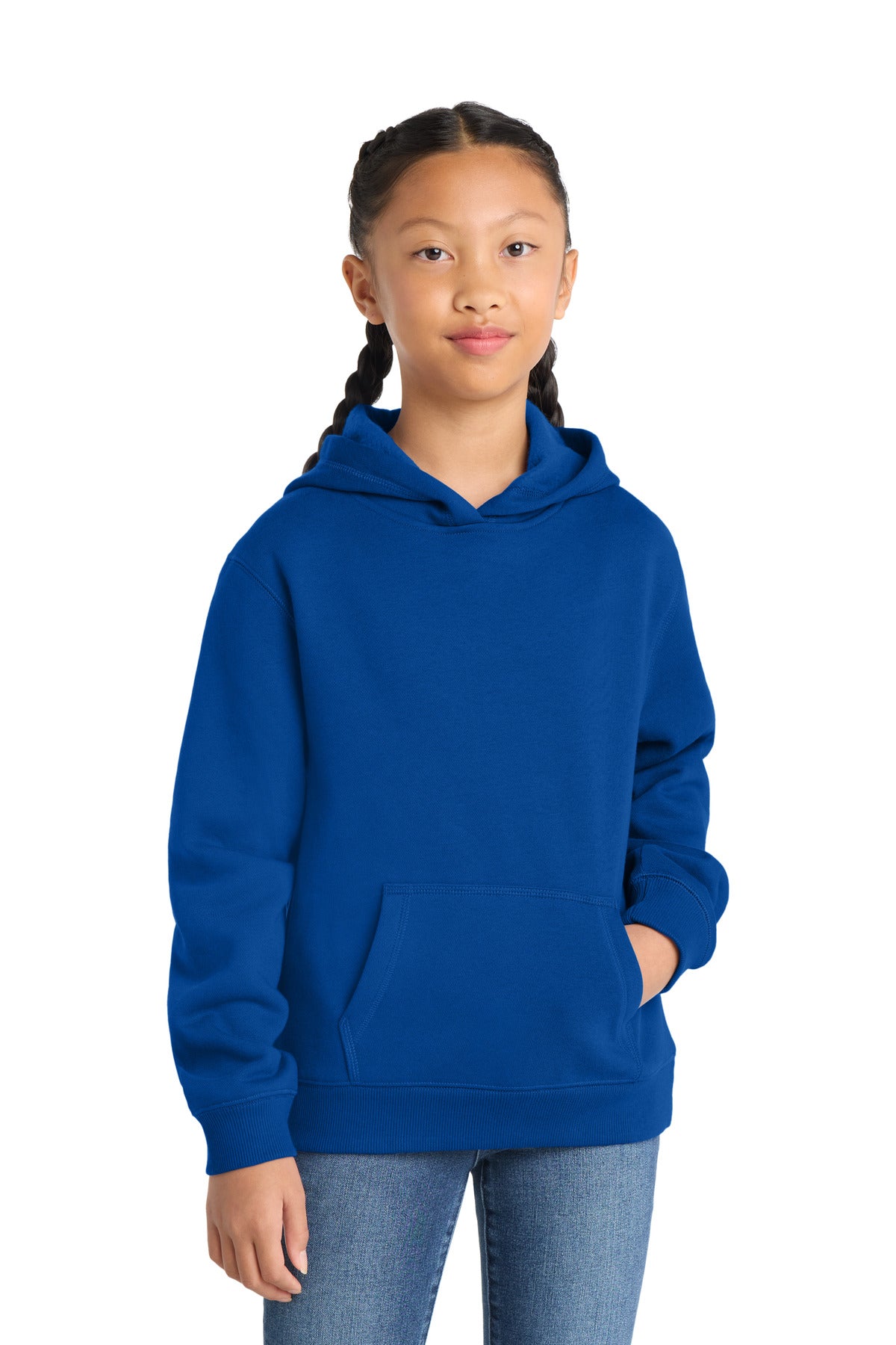 Custom True Royal Youth Hoodie YST254, personalized by SanCanDo Swag in Argyle, TX