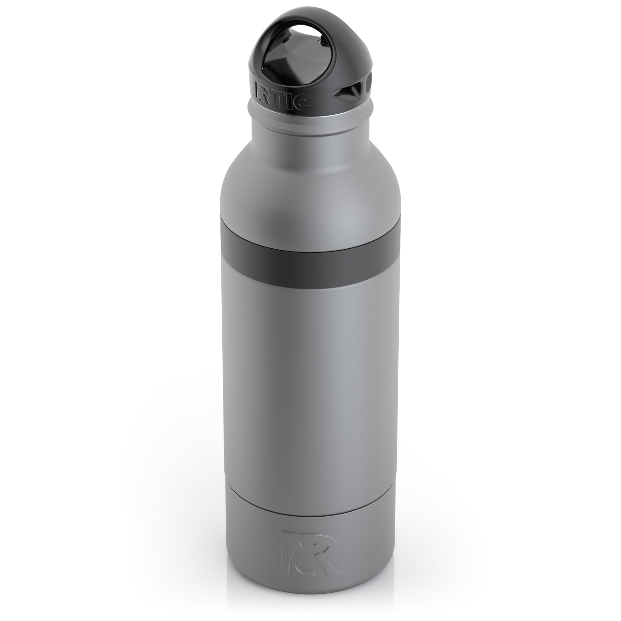 Custom Graphite RTIC All-in-One Bottle Chiller, personalized by SanCanDo Swag in Argyle, TX