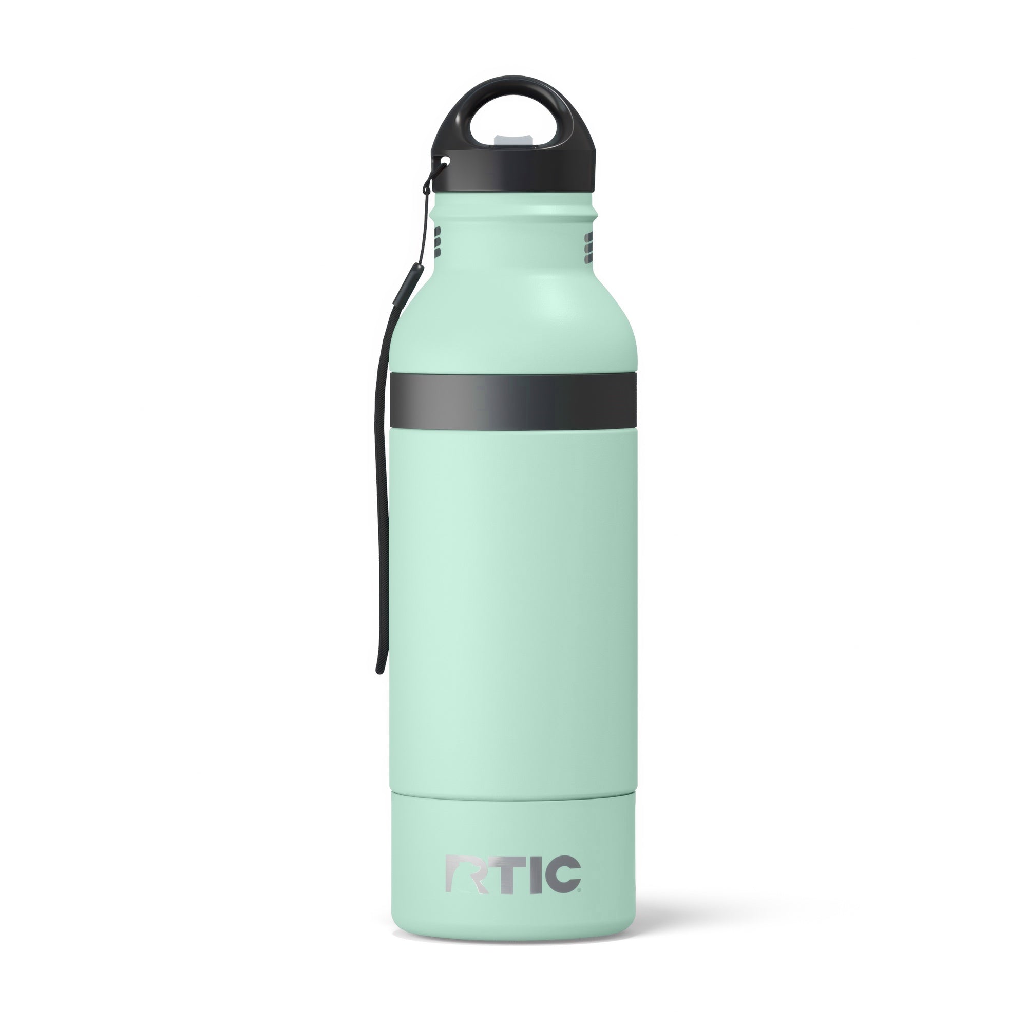 Custom Fresh Mint RTIC All-in-One Bottle Chiller, personalized by SanCanDo Swag in Argyle, TX