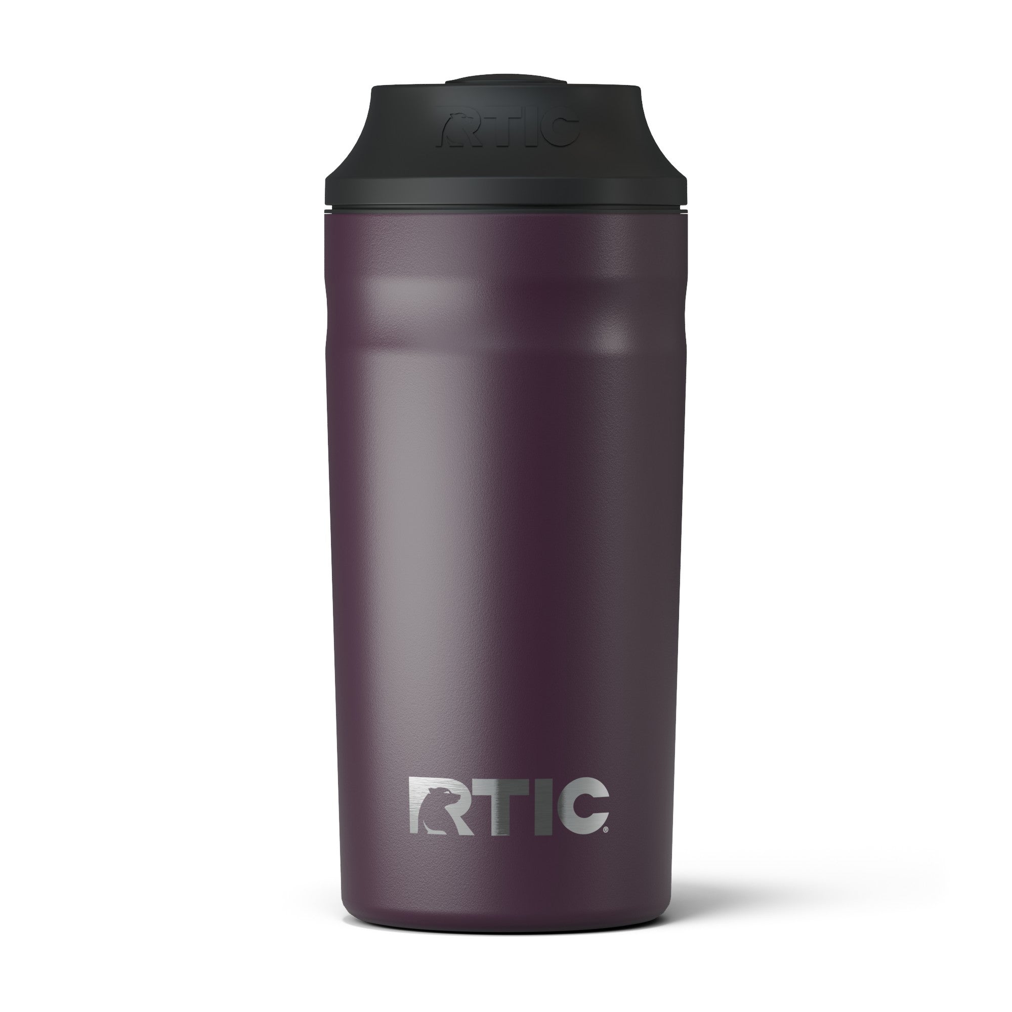 Custom Plum RTIC All-in-One Can Chiller, personalized by SanCanDo Swag in Argyle, TX